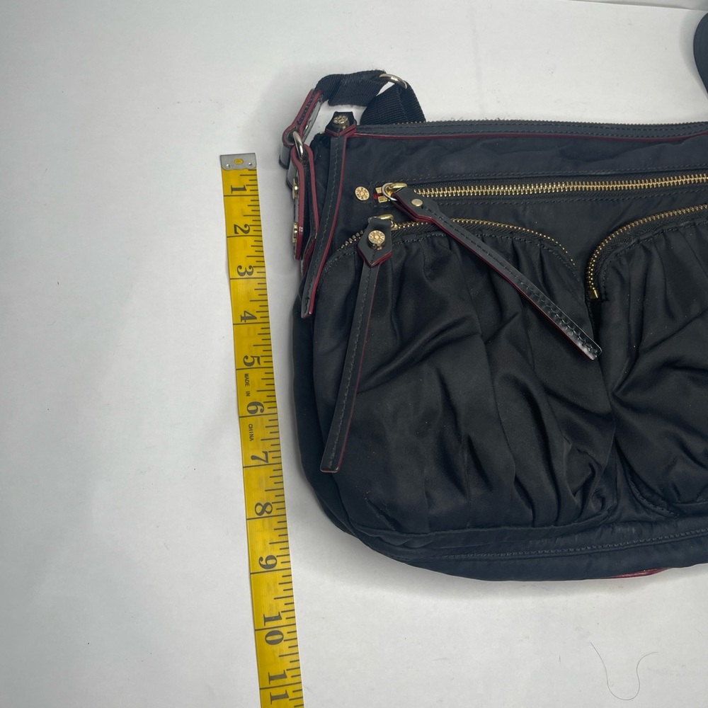MZ Wallace Mia Paige Bedford Black Messenger Shoulder Bag - Picture 11 of 12